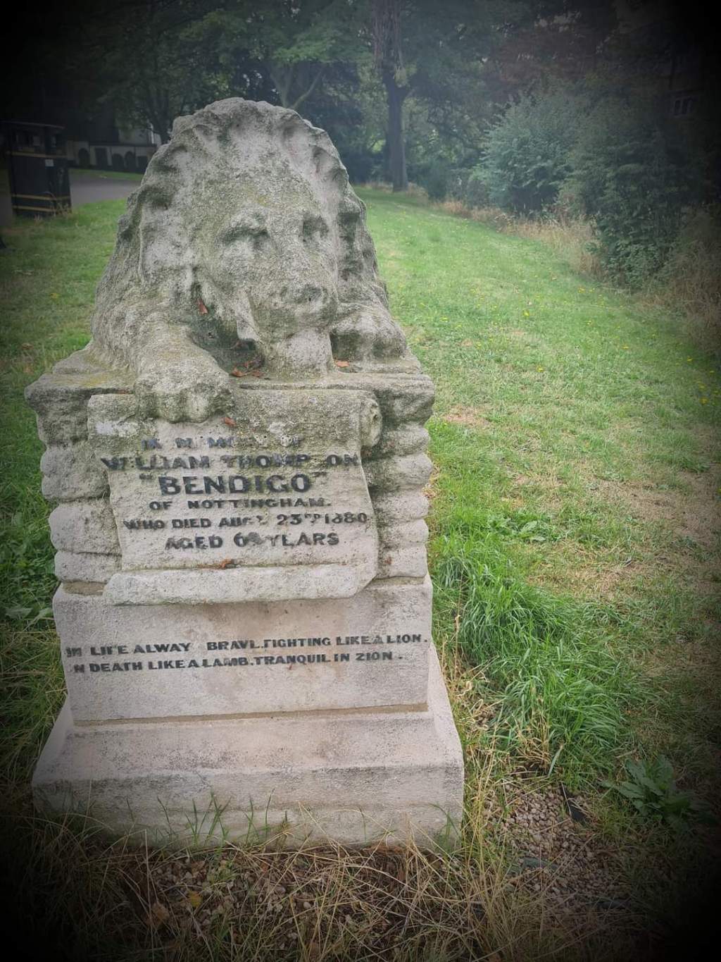 The Ghost of the Bare Knuckle Fighter – Bendigo Thompson&nbsp;-Nottingham