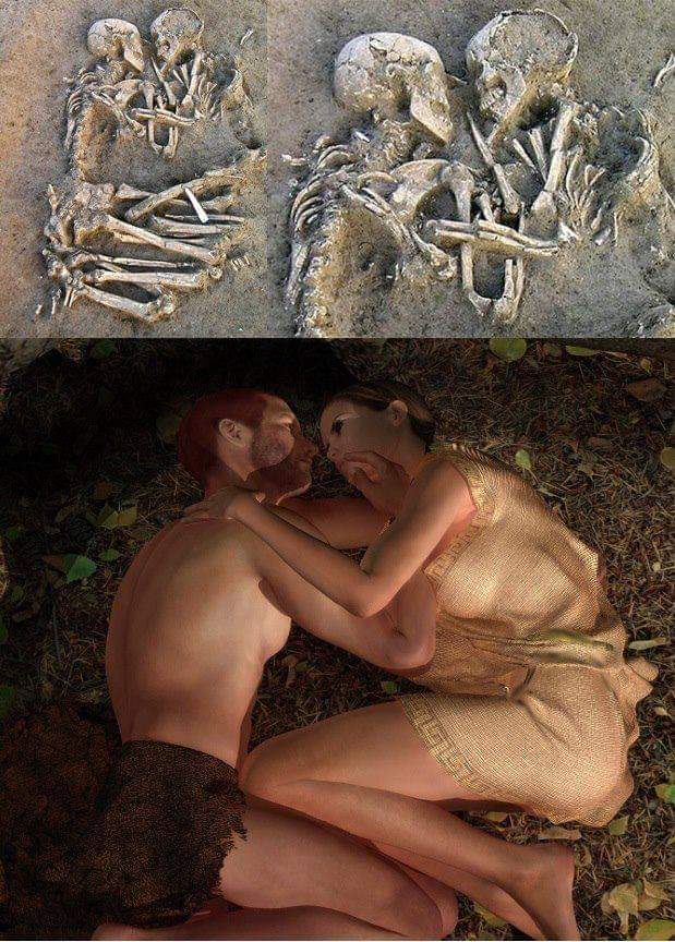 The Valdaro Lovers |The 6000 year old Embrace ❤️