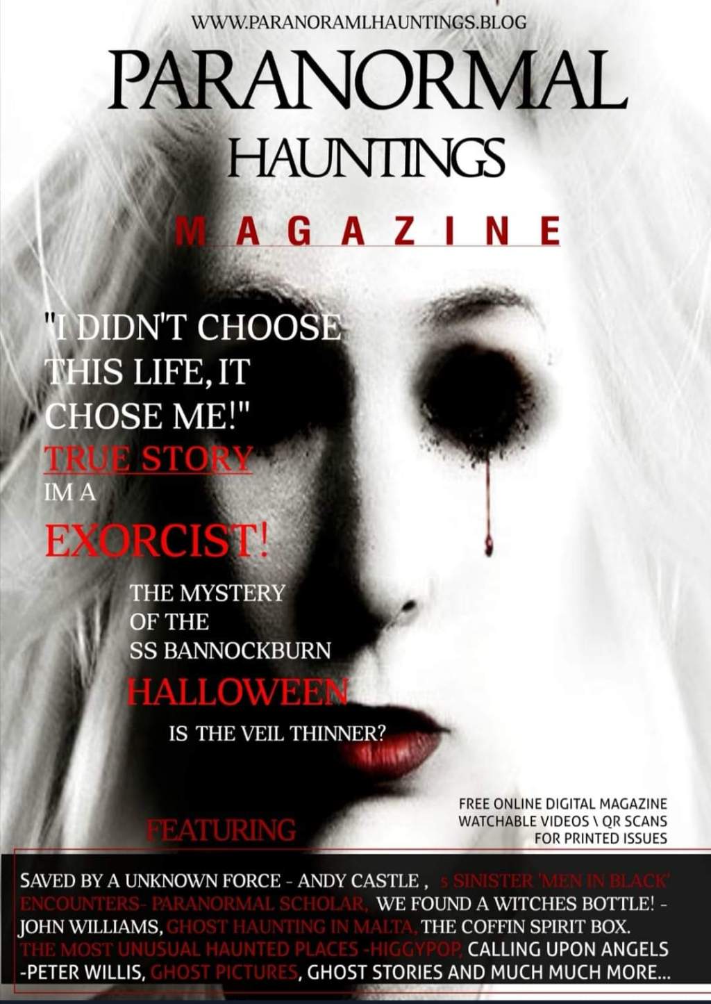 Paranormal Hauntings Magazine ISSUE 8 NOW OUT | FREE to&nbsp;READ!